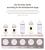 Set 2 tetine premium din silicon Spectra, marimea S, anticolici