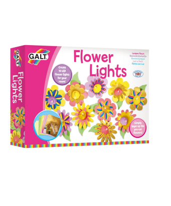 Set creativ cu floricele LED pentru decor luminos, copii 7+