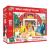 Puzzle educativ cu surprize la ferma, 20 piese, ferestre interactive