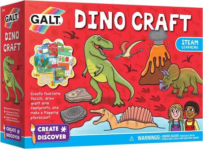 Kit creativ STEM cu dinozauri pentru copii 5-10 ani, Galt