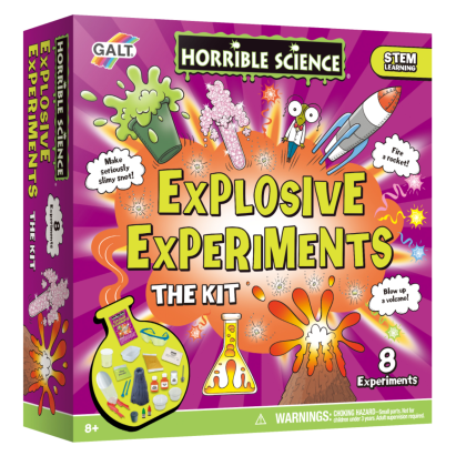 Kit experimente explozive pentru copii 8+ Horrible Science Galt