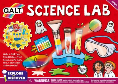 Set de experimente STEM Science Lab pentru copii 6+, 20 activitati