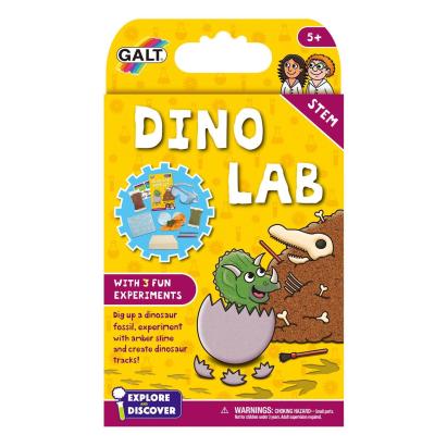 Set experimente cu dinozauri STEM pentru copii 5+ - Galt Dino Lab