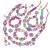 Set creativ bijuterii copii Galt Sparkle Jewellery cu margele