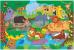 Puzzle de podea educativ cu alfabetul animalelor, 30 piese, Galt
