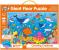 Puzzle de podea educativ Galt cu animale marine si numere, 30 piese