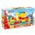 Set de construcții cu trenuleț și cifre, 58 piese, pentru copii 18 luni+