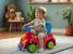 Mașină fără pedale 2 în 1 Smile pentru copii, cu claxon și spătar