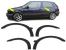 Extensii de aripi din plastic pentru arcurile roților, potrivite pentru VW Golf 3 91-97 Performance AutoTuning