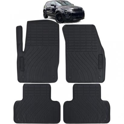 Set Premium de Covorase din Cauciuc Negru pentru Range Rover Evoque I 11-19 Performance AutoTuning