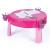 Măsuță de activități pentru apă și nisip roz, 3 în 1, copii 2+ ani