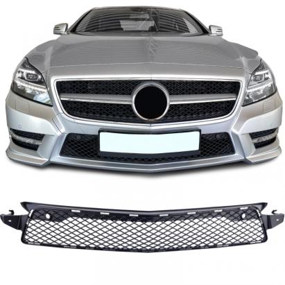 Grilaj radiator din plasă în bara de protecție potrivit pentru Mercedes CLS C218 X218 11-14 cu pachetul A Design Performance AutoTuning