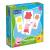 Joc educativ de culori Peppa Pig cu piese puzzle din carton, 2 ani+