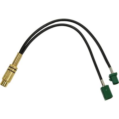 Adaptor cablaj auto RCA mama la Fakra male EDOTEC pentru conexiuni multimedia