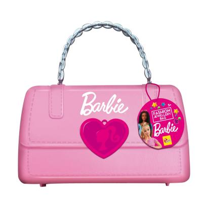Set creativ de bijuterii Barbie cu gentuță și mărgele pentru copii