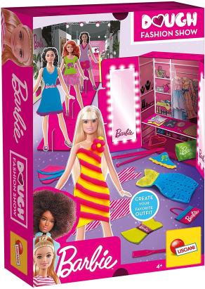 Set de modelaj Barbie Parada Modei cu pasta colorata si accesorii