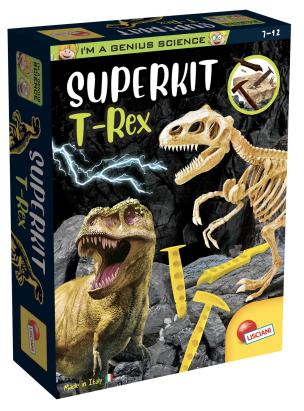 Kit de paleontologie T-Rex pentru copii 7-12 ani, Lisciani