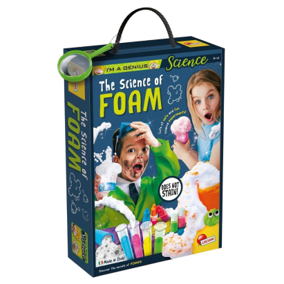 Laboratorul cu spuma pentru copii 8+ - set educativ de experimente
