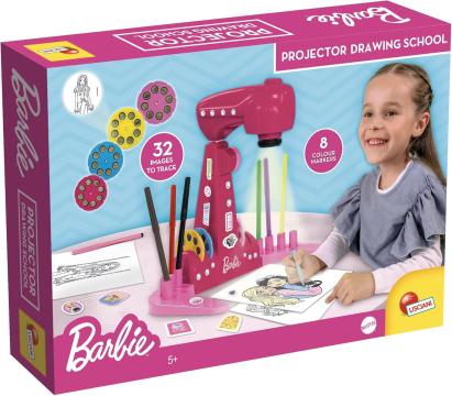 Proiector de desen pentru copii Barbie cu LED, 32 imagini si accesorii