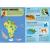 Puzzle educativ Lumea Animalelor cu carte si 200 piese 3D Sassi