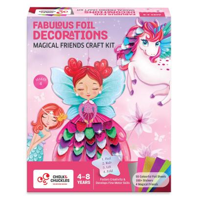 Decoratiuni cu folii de transfer - Prieteni magici