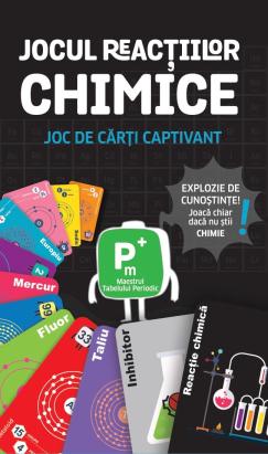 Joc de carti educativ Reactiile Chimice pentru invatarea tabelului periodic