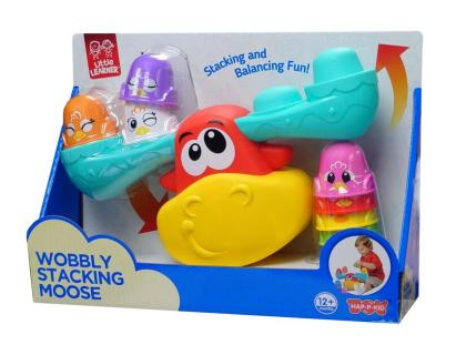 Balanta de stivuit pentru copii Elan nazdravan, 12 luni+