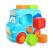 Set educativ 3 în 1 pentru bebe: autobuz sortator, cilindru și turnuleț cu bile