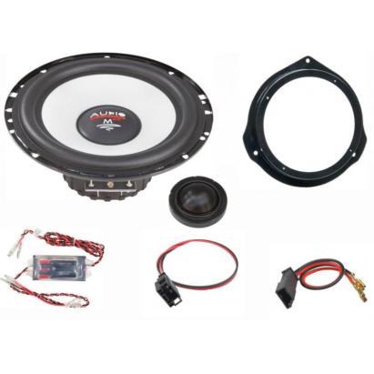 Kit audio dedicat Mercedes C-Class W204, 165 mm, 90W, Audio System
