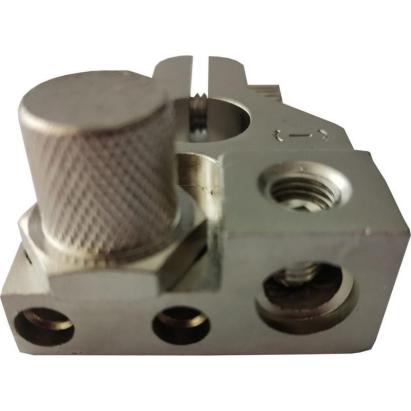 Bornă pozitivă baterie auto cu bloc de distribuție 2x10 mm² + 1x25 mm²