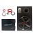 Pachet bass auto Audio System CARBON 10 inch 250W RMS cu amplificator si cabluri