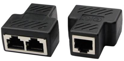 Mufă adaptoare Y Audio System pentru controlul a două amplificatoare