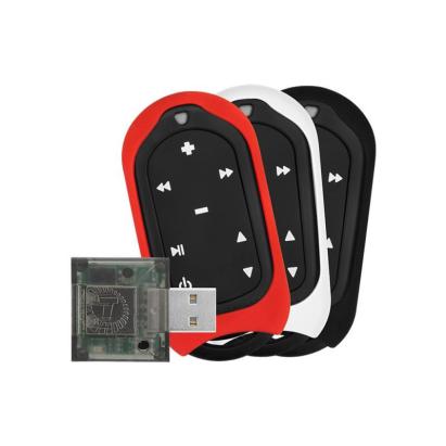 Telecomandă auto RF pentru sisteme media, rază lungă 300 m, negru