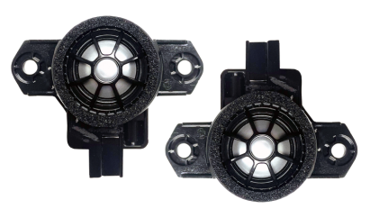 Set 2 tweetere auto Volvo 25 mm titan 40W plug & play Phoenix Gold