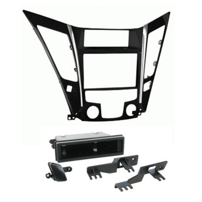 Rama adaptoare 2DIN Connects2 pentru Hyundai Sonata 2011, climatizare manuală