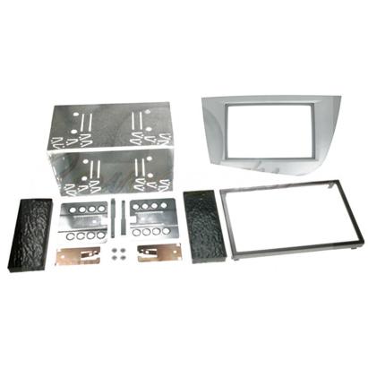 Rama adaptoare 2DIN Connects2 pentru Seat Leon 2005-2012, gri antracit
