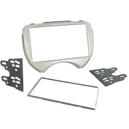 Rama adaptoare 2DIN Connects2 CT23NS11 pentru Nissan Micra/Pulse, argintie