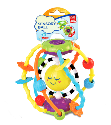 Mingiuta senzoriala pentru bebelusi cu oglinda si sunete, 6 luni+