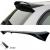 Spoiler spate de acoperiș performanță negru lucios pentru BMW Seria 3 E91 Touring 2005-2012 Performance AutoTuning