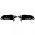 Set capac oglinzi pentru înlocuire Gloss Black se potrivește pentru BMW Seria 5 G60 G61 din 2023 Performance AutoTuning