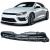 Grilă sport neagră lucioasă, potrivită pentru VW Scirocco III facelift 2014-2017 Performance AutoTuning