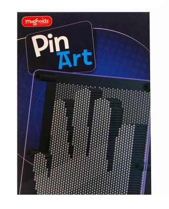 Tablou Pin Art 3D interactiv pentru creativitate si amprente decorative