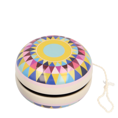 Yo-Yo curcubeu din metal, ergonomic, pentru trucuri de baza