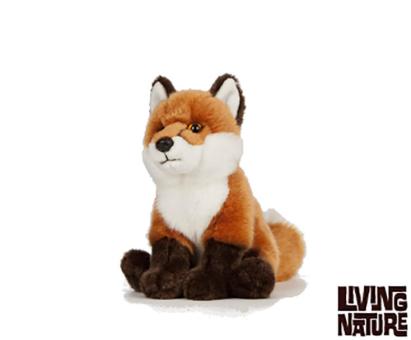 Vulpe de plus moale, 15 cm, jucarie din plus pentru bebelusi