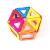 Joc de constructie magnetic MAGPLAYER, 14 piese, forme geometrice