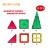 Set de construcție magnetic Magplayer, 32 piese, forme geometrice, 3 ani+