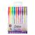 Set 10 pixuri cu gel colorate Grafix, clasice, glitter si metalice