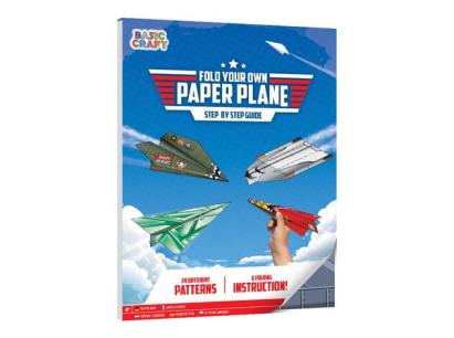 Set avioane din hartie pentru copii 4+ cu modele si instructiuni