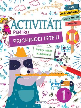 Carte cu activități pentru preșcolari 5+ - Prichindei isteți 1