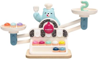 Balanta educativa Ursuletul Yummy pentru invatarea numerelor si greutatilor